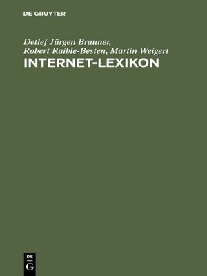 cover image of Internet-Lexikon